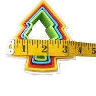 Stylish Home Bpa-free Plastic Cookie-cutter Multi-size Shapes Fruit, Vegetable, Cake, Tofu Cookie Cutter Set for... N10