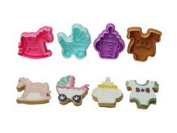 Baby Shower Cutter, 4-Piece Set