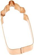 Old River Road Rubber Ducky Shape Cookie Cutter, Copper N3