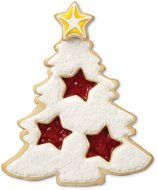 Wilton 3-Piece Christmas Tree Cookie Cutter Set N4