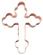 St. Nicholas&#039;s Cross Copper Cookie Cutter
