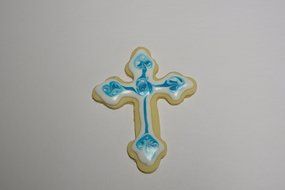 St. Nicholas&#039;s Cross Copper Cookie Cutter N4