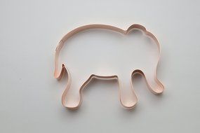 Cute Elephant Cookie Cutter N4