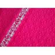 FOUR-C Cupcake Decorating Tools Star Acrylic Rolling Pin for Cupcake Topper Color Transparent