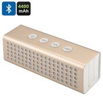 FSTgo A91 Mini Portable Wireless Bluetooth Speaker, Loud Volume 20W+, Built-in 4400mA Battery, Power Bank, Water... N5