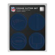NFL New England Patriots Officially Licensed Set of Cookie Cutters