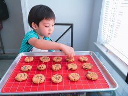 Silicone Baking Mat with a 1 inch grid layout - non-stick, fits half sheet pans, 16.5&rdquo; x 11&rdquo; - Red N9