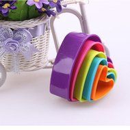 GoFriend&reg; Multi-shaped Plastic Cookie Cutters Cake Fondant Molds Mousse Ring and Biscuit Cutter Set Different... N11