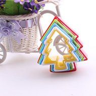 GoFriend&reg; Multi-shaped Plastic Cookie Cutters Cake Fondant Molds Mousse Ring and Biscuit Cutter Set Different... N17