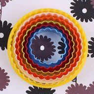 GoFriend&reg; Multi-shaped Plastic Cookie Cutters Cake Fondant Molds Mousse Ring and Biscuit Cutter Set Different... N21