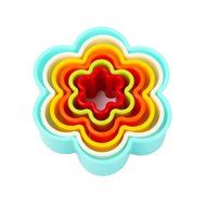GoFriend&reg; Multi-shaped Plastic Cookie Cutters Cake Fondant Molds Mousse Ring and Biscuit Cutter Set Different... N29