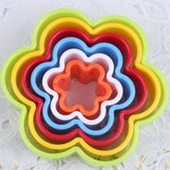 GoFriend&reg; Multi-shaped Plastic Cookie Cutters Cake Fondant Molds Mousse Ring and Biscuit Cutter Set Different... N31
