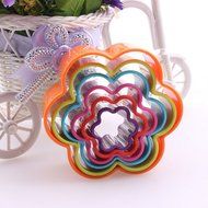 GoFriend&reg; Multi-shaped Plastic Cookie Cutters Cake Fondant Molds Mousse Ring and Biscuit Cutter Set Different... N32