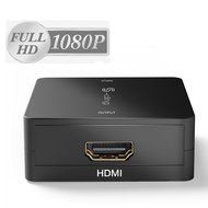 S-ciing RCA Composite CVBS AV to HDMI Video Audio Converter AV2HDMI Adapter Mini Box Support 1080P for TV/PC/PS3... N3