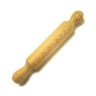 1 X Mini Pine Wood Rolling Pin - 6 Inch