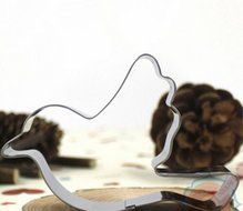 CXFashion Animal Stainless Steel Cookie Cutter Baking Mould Biscuit Fondant Mold Bread - Elephant Shape N9