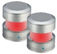 iHome iHM62 3.5mm Aux Color Changing Portable Stereo Speaker N3