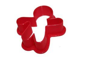 Gingerbread Man Mug Hanger Cookie Cutter N4