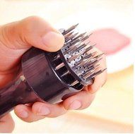 Drhob 1pcs Profession Meat Meat Tenderizer Needle With Stainless Steel Kitchen Tools Black White N3