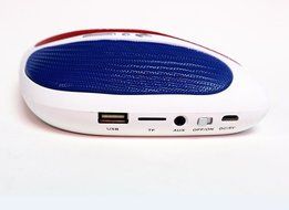Muangan AITISIN A10 Portable Stylish Wireless Bluetooth Speaker Support FM/TF (Blue) N2