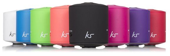 KitSound PocketBoom Universal Bluetooth Portable Speaker Compatible with Smartphones, Tablets and MP3 Devices... N6