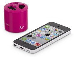 KitSound PocketBoom Universal Bluetooth Portable Speaker Compatible with Smartphones, Tablets and MP3 Devices... N12