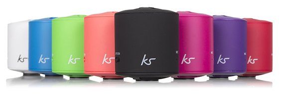 KitSound PocketBoom Universal Bluetooth Portable Speaker Compatible with Smartphones, Tablets and MP3 Devices... N15