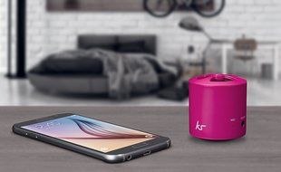 KitSound PocketBoom Universal Bluetooth Portable Speaker Compatible with Smartphones, Tablets and MP3 Devices... N16