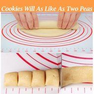 2win2buy Silicone Baking Mat with Measurements,Non-Stick Reusable Non-Toxic Heat-Resistant Food-Grade Silicone... N4