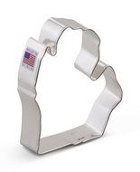 Ann Clark Michigan Lower Cookie Cutter - 3.75 Inches - Tin Plated Steel
