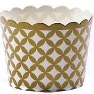 Simply Baked Small Paper Baking Cups &amp; Cake Toppers, Red N14