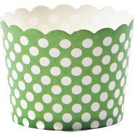 Simply Baked Small Paper Baking Cups &amp; Cake Toppers, Red N18