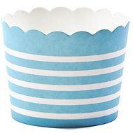 Simply Baked Small Paper Baking Cups &amp; Cake Toppers, Red N34