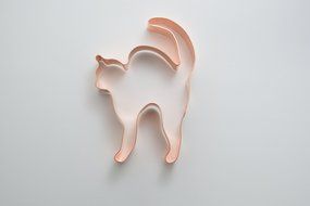 Scaredy Cat Halloween Cookie Cutter N3