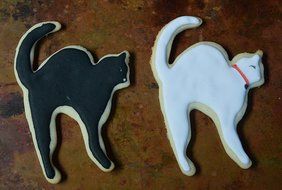 Scaredy Cat Halloween Cookie Cutter N4