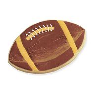 Football Cookie and Fondant Cutter - Ann Clark - 5 Inches - US Tin Plated Steel N2