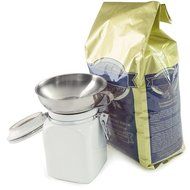 Norpro Stainless Steel Wide-Mouth Funnel w/ Handle N4