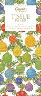 Entertaining with Caspari The Spirit of Christmas Gold Tissue Paper, Package of 4 Sheets N4
