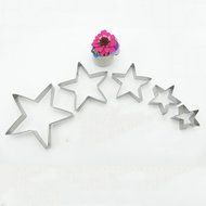 GoldMice Stainless Steel Cookie Cutter Baking Molds for Birthday, Thanksgiving, Christmas Xmas Party, Set Pack... N2