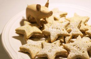 GoldMice Stainless Steel Cookie Cutter Baking Molds for Birthday, Thanksgiving, Christmas Xmas Party, Set Pack... N3