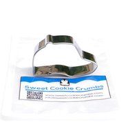 Ball Cap Cookie Cutter- Stainless Steel