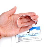 Ball Cap Cookie Cutter- Stainless Steel N2