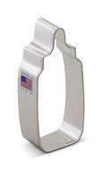 Ann Clark Baby Bottle Cookie Cutter - 4 Inches - Tin Plated Steel