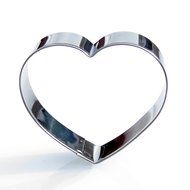 Heart Cookie Cutter- Stainless Steel