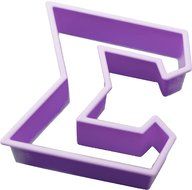 Live Greek - Greek cookie cutter - Sigma (3 x 2.75 Inches)