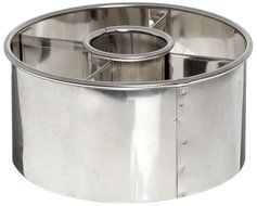 Ateco 14423 3.5&quot; Stainless Steel Doughnut Cutter