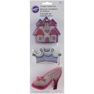 Wilton Princess Cookie Cutter Set, 3-Piece