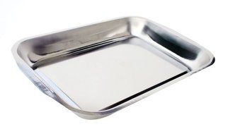 Johnson-Rose 16-1/4-Inch-by-11-Inch Stainless Steel Baking Pan