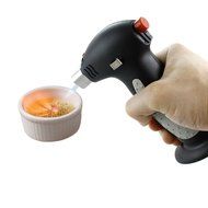 Molla MO78200 Molla Home Master Chef Creme Brulee Torch, Black, Gray, Silver, Red N7