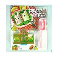 Witkey 5 Pcs ! Bento Accessories Bears Seals Bunny Chick Bear Shape DIY Rice Ball Mould Korean Laver Take Boarder... N4